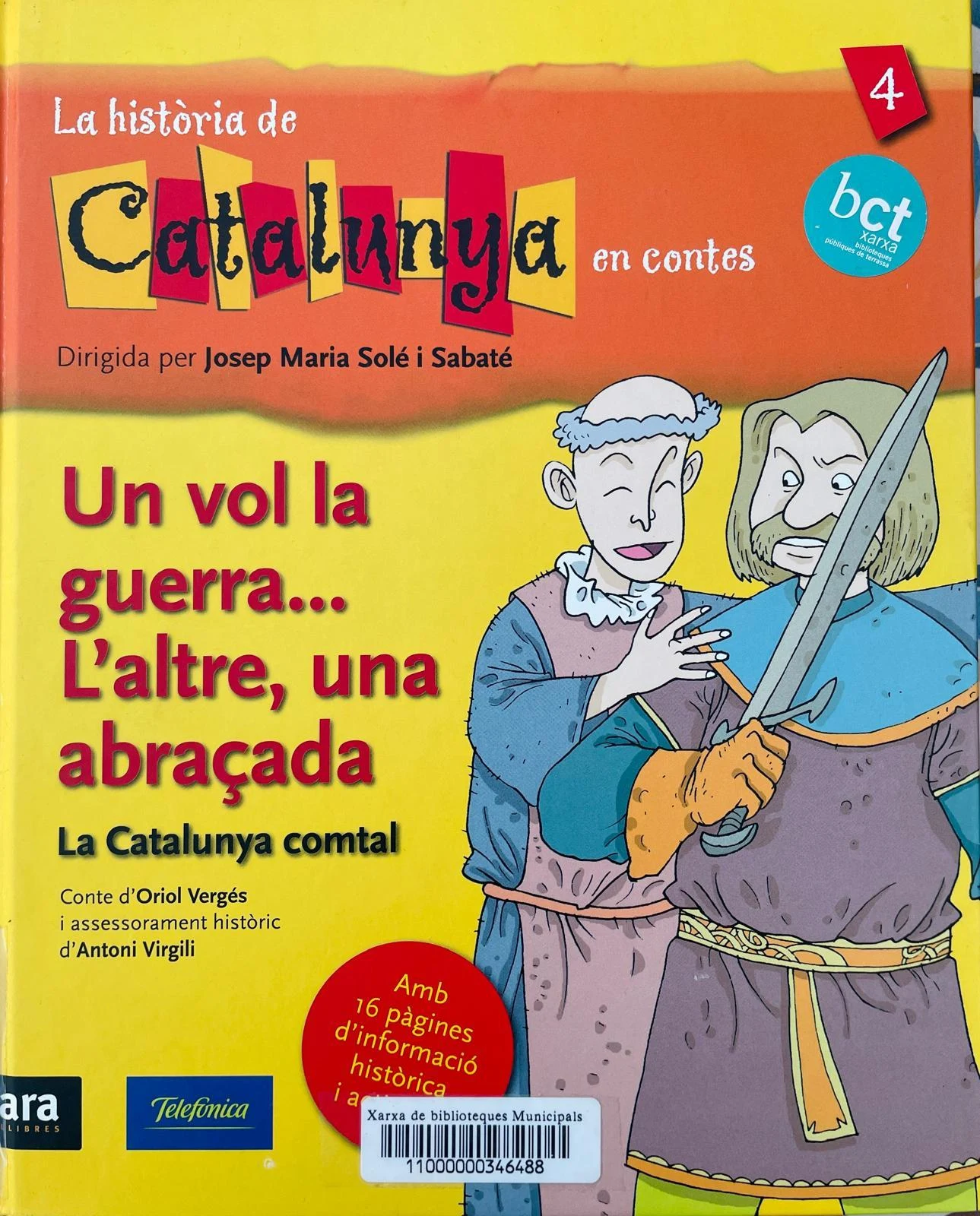 Coberta d'Un vol la guerra… L'altre, una abraçada